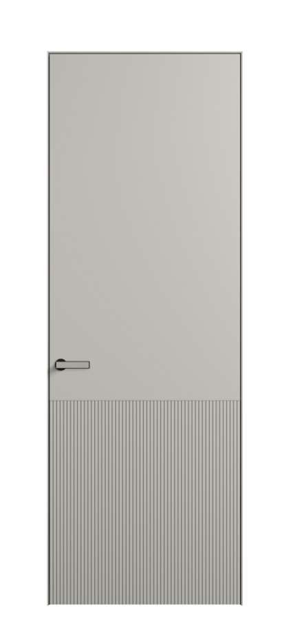 Межкомнатная дверь Вельвет 8204 Матовый тёплый серый. Цена 64969  | Volhovec