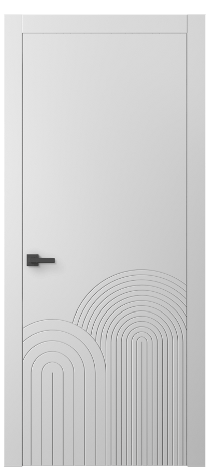 Межкомнатная дверь Линия АКП 8059 Матовый белоснежный  Цена 69630 ₽ | Volhovec
