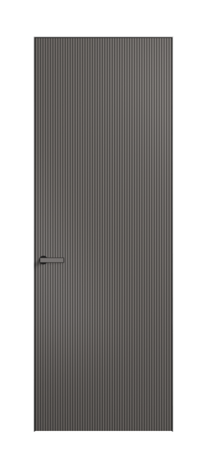 Межкомнатная дверь Вельвет АКП 8201 Матовый классический серый. Цена 70469  | Volhovec