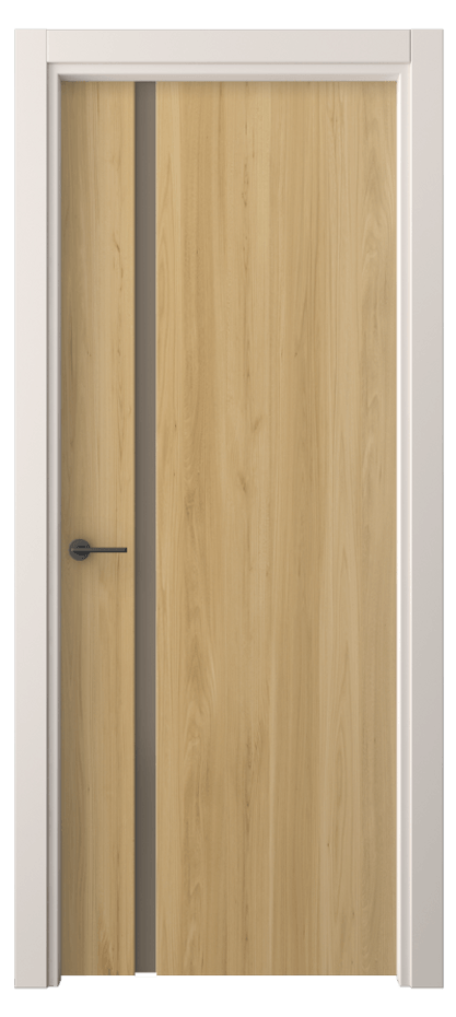 Межкомнатная дверь Фридом 4222 Солнечный вяз Сатинированное бронзовое стекло, триплекс Цена 38430 ₽ | Volhovec