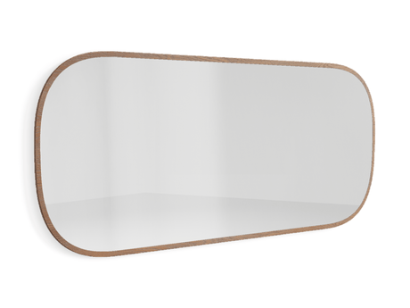 Мебель Зеркало настенное Примо 175×70 см. Цвет Дуб каштановый матовый. Материал Массив дуба матовый. Коллекция Зеркало настенное Примо 175×70 см. Картинка.