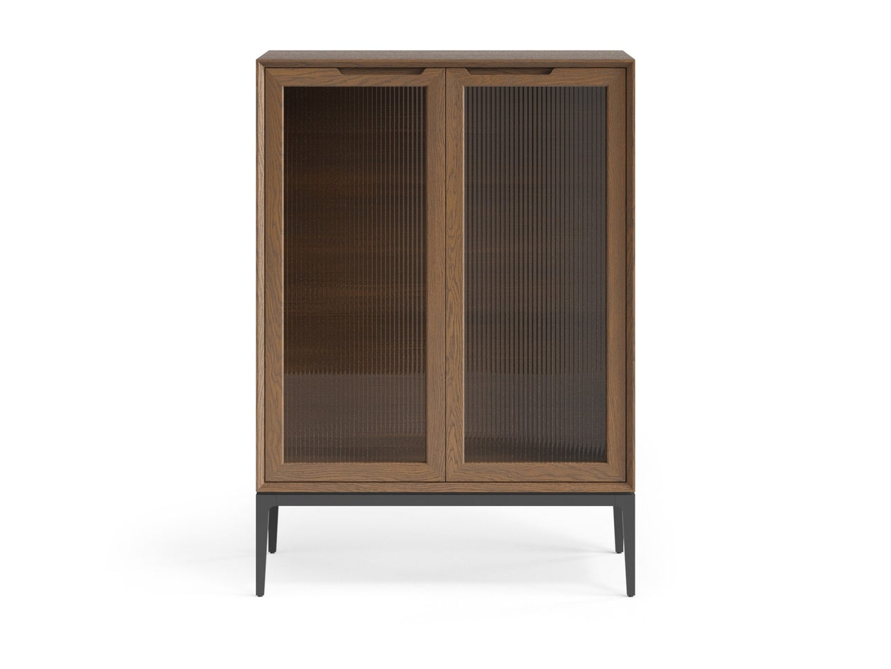 Витрина Velvet дуб каштановый матовый