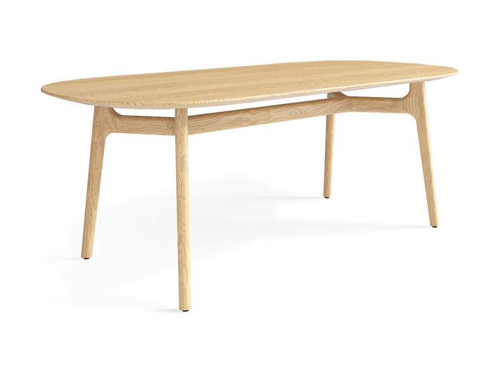 Мебель Стол Примо обеденный на 6 персон 200×95 см. Цвет Дуб соломенный матовый. Материал Массив дуба матовый. Коллекция Стол Примо обеденный на 6 персон 200×95 см. Картинка.