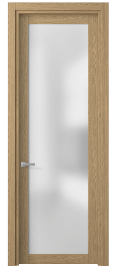 Дверь межкомнатная 2102 ЖМД САТ. Цвет Жемчужный дуб. Материал Ламинатин. Коллекция Планум. Картинка.