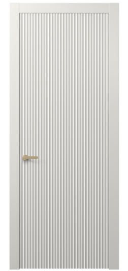 Дверь межкомнатная 8641 МСР . Цвет Матовый серый. Материал Гладкая эмаль. Коллекция Альба. Картинка.