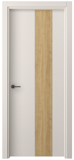 Дверь межкомнатная 4225 ПЭТБ. Цвет ПЭТ тёплый-белый. Материал ПЭТ. Коллекция Фридом. Картинка.