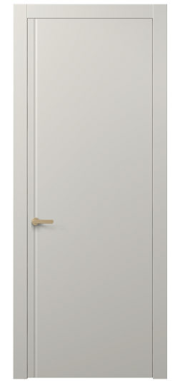 Дверь межкомнатная 8644 МТСР. Цвет Матовый тёплый серый. Материал Гладкая эмаль. Коллекция Альба. Картинка.