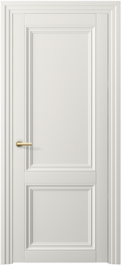Дверь межкомнатная 2523 ПЭБЛ. Цвет ПЭТ белоснежный. Материал ПЭТ. Коллекция Центро. Картинка.
