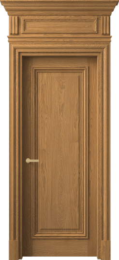 Дверь межкомнатная 7301 ДСЛ.М. Цвет Дуб солнечный матовый. Материал Массив дуба матовый. Коллекция Антик. Картинка.