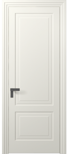 Дверь межкомнатная 8351 МЖМ. Цвет Матовый жемчужный. Материал Гладкая эмаль. Коллекция Рокка. Картинка.