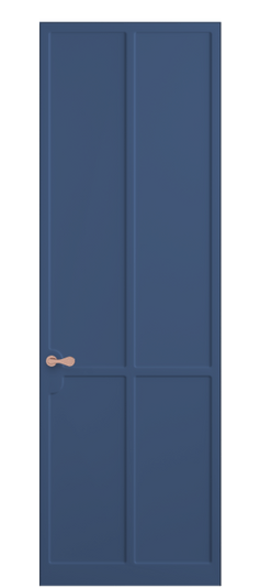 Дверь межкомнатная 7531 Отдалённо-синий RAL 5023. Цвет RAL Отдалённо-синий RAL 5023. Материал Гладкая эмаль. Коллекция Софтформ. Картинка.