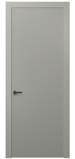 Дверь межкомнатная АКП 8621 МНСР. Цвет Матовый нейтральный серый. Материал Гладкая эмаль. Коллекция Дюна. Картинка.