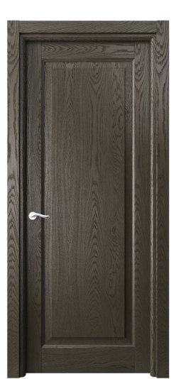 Дверь межкомнатная 0701 ДСЕ.Б. Цвет Дуб серый брашированный. Материал Массив дуба брашированный. Коллекция Лигнум. Картинка.
