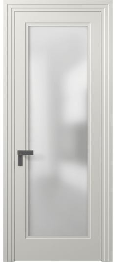 Дверь межкомнатная 8300 МСР Сатин. Цвет Матовый серый. Материал Гладкая эмаль. Коллекция Рокка. Картинка.