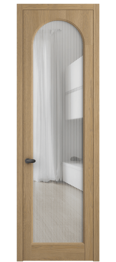 Дверь межкомнатная 6804 ДСМ.М MORU. Цвет Дуб соломенный матовый. Материал Массив дуба матовый. Коллекция Палаццо. Картинка.