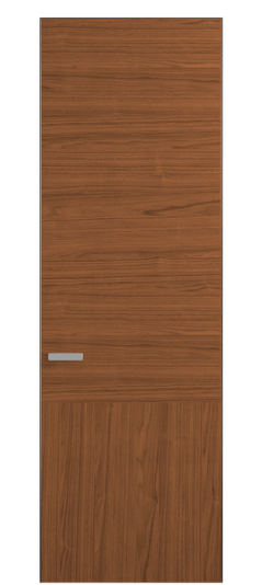 Дверь межкомнатная АКП 0204 ОМДМР Орех медный матовый. Цвет Орех медный матовый рифт. Материал Радиальный шпон НатурВуд. Коллекция Рифт. Картинка.