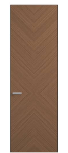 Дверь межкомнатная АКП 0205 ДСРМР Дуб серый матовый. Цвет Дуб серый матовый рифт. Материал Радиальный шпон НатурВуд. Коллекция Рифт. Картинка.