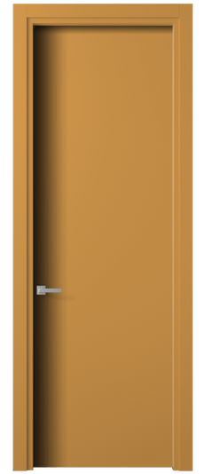 Дверь межкомнатная 0010 - planum Пастельно-жёлтый RAL 1034. Цвет RAL Пастельно-жёлтый RAL 1034. Материал Гладкая эмаль. Коллекция Планум. Картинка.