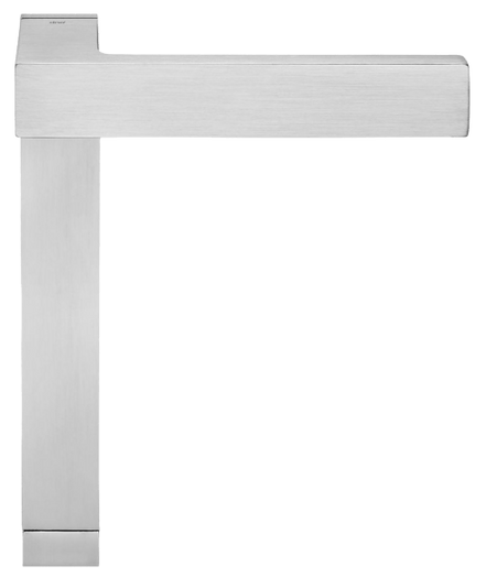 Ручки для дверей Ручка дверная Инфинито до пола. Цвет Матовый хром. Коллекция Инфинито до пола. Картинка.