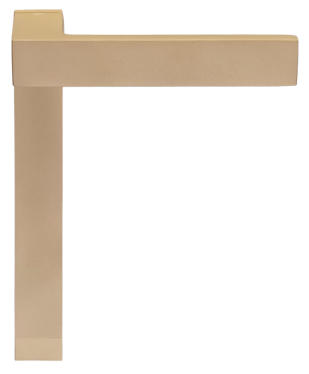 Ручки для дверей Ручка дверная Инфинито. Цвет Шампань. Коллекция Инфинито. Картинка.